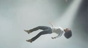 women flying