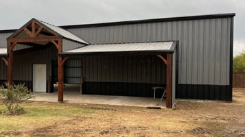 Shop Building with Small Pergola