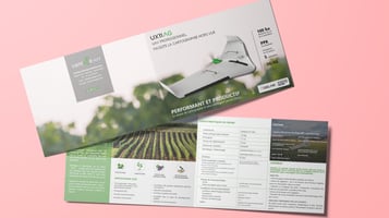 Graphiste châteauroux dépliant brochure mise en page 