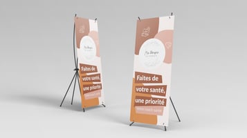 Roll up Kakémono Graphiste Freelance Châteauroux Communication