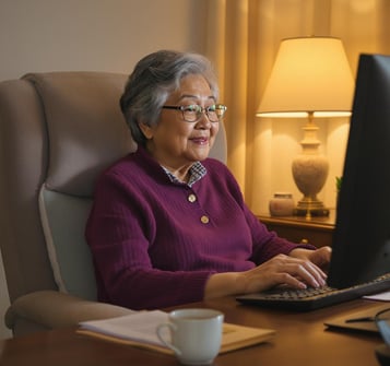 Woman writing her own legacy story!