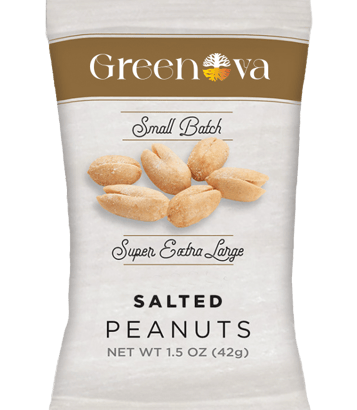 greenova salted peanuts