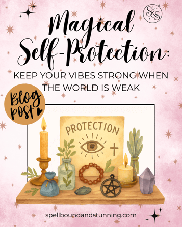 Magical Self-Protection: Keep Your Vibes Strong When the World Is Weak spellboundandstunning.com