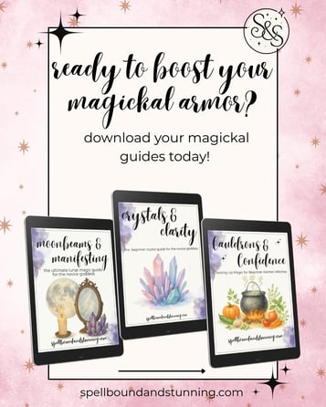 ready to boost your magical armor download your magickal guides today spellboundandstunning.com