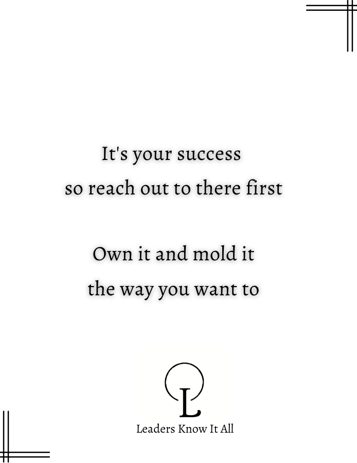 how to become successful