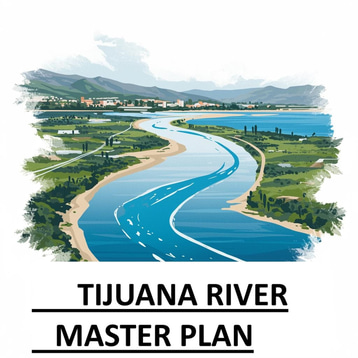 Tijuana River master plan logo