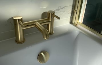 new bathroom tap installed at an evesham home