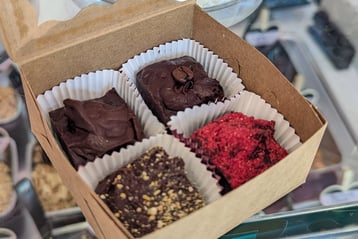 a box of chocolates in a box
