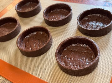 fonds de tarte chocolat