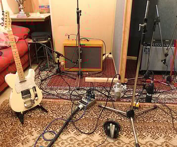 Enregistrements de guitares, Fil's HOUSE Studio