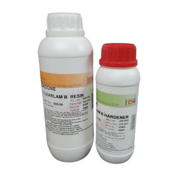 Bondone clearlam B - resin and hardener