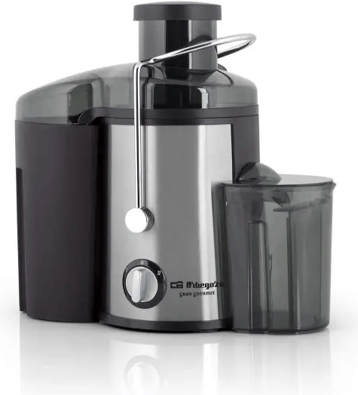 Orbegozo LI 5060, Liquadora, 600 W, 2 velocidades, cuerpo colador y filtro en acero inoxidable