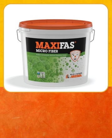 MAXIFAS® Micro Fiber Микро-армирана акрилна фасадна боја