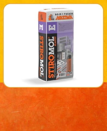 STIROMOL® Еlastic Лепило за ЕРЅ, ХРЅ, камена волна и армирање на мрежица.
