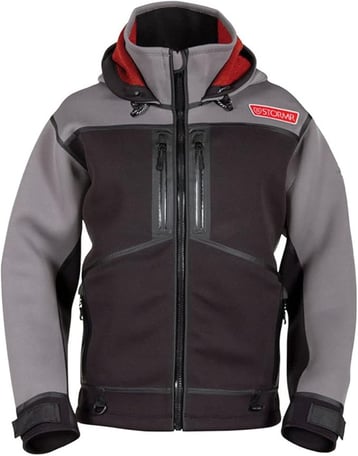 STORMR Men's Strykr Neoprene Waterproof Windproof Fleece Interior Insulated Fishing Jacket
