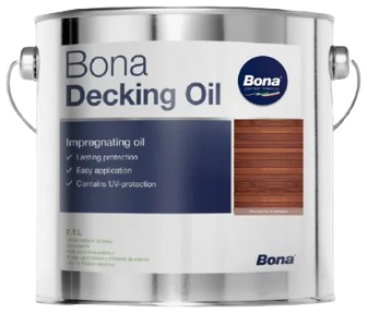bona bona decking oil, with a brown wood floor