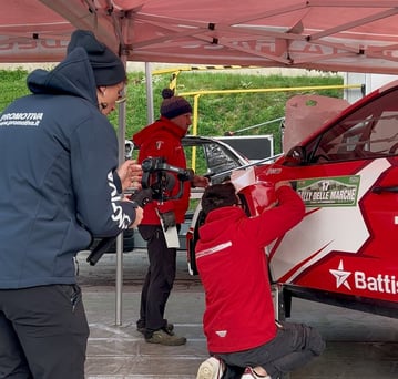 Videomaker rally terra rally marche cirt battistolli