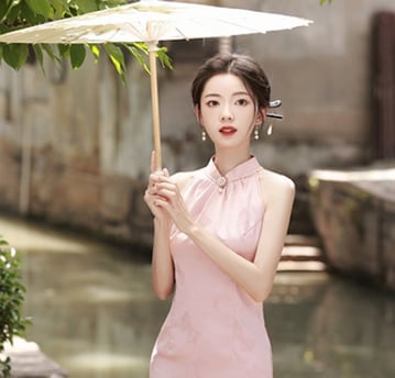 What are the types of cheongsam collars?