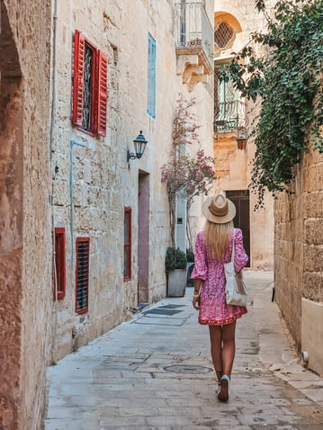 malta mdina street