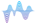 blue and purple sound waves