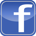 a facebook logo with the word facebook on it