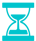 Icon of hourglass