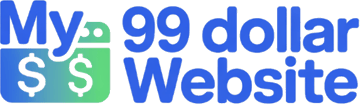 My 99 Dollar Website logo