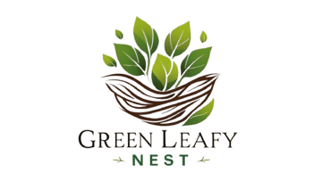 Green Leafy Nest logo