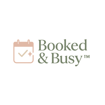 Booked and Busy logo