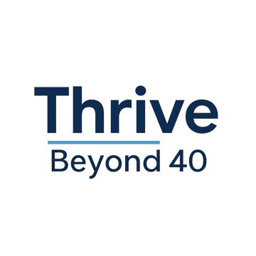 Thrive Beyond 40 logo