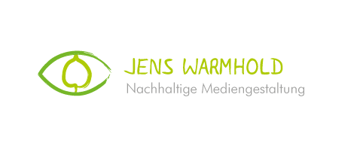 Logo Jens Warmhold - Nachhaltige Mediengestaltung