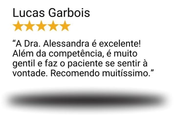 depoimento 02 sobre Alessandra proctologista