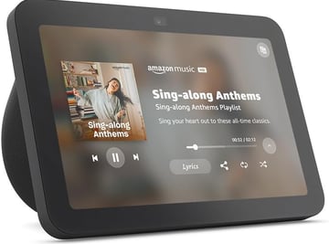 Amazon Echo Show 8 (newest model), With Spatial Audio, Smart Home Hub, and Alexa, Charcoal