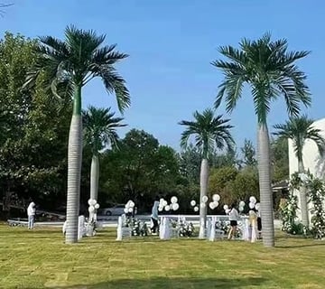 Árbol Artificial Decorativo Cocoteros Tropicales simulados, cocoteros Falsos, Grandes árboles paisaj