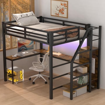 smart bed and desk furniture
