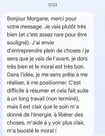 témoignage écrit