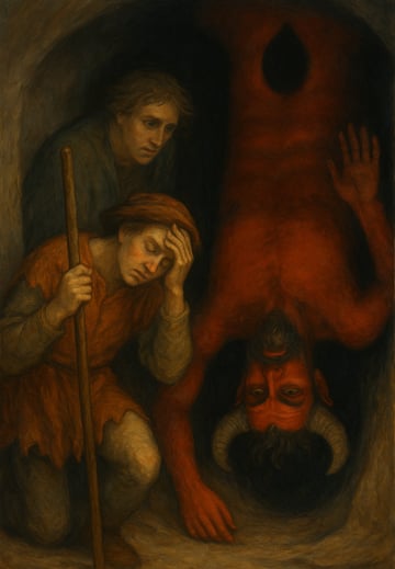 Devil tarot card as a portal to release