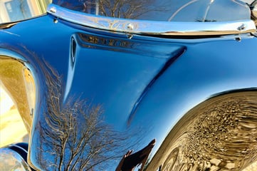 Black Fairing with perfect gloss at ProPolish Motorcycle Ceramic Coating Near Me Port Dover Simcoe