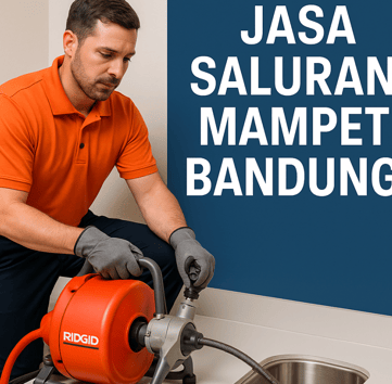Jasa saluran pipa air mampet bandung - ridgid