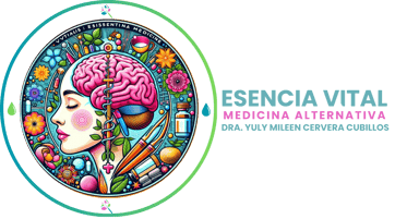 Esencia Vital Medicina Alternativa Dra. Yuly  M. Cervera Cubillos  logo