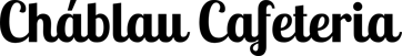 Cháblau Cafeteria logo