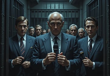 Corrupt Media Executives and Politicians in prison.