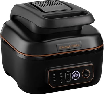 Russell Hobbs SatisFry 26520-56, Freidora sin Aceite 5,5l, Robot de cocina & Grill XL, 3 en 1