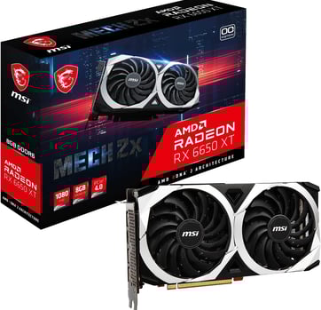 MSI Radeon RX 6650 XT Mech OC 8GB GDDR6