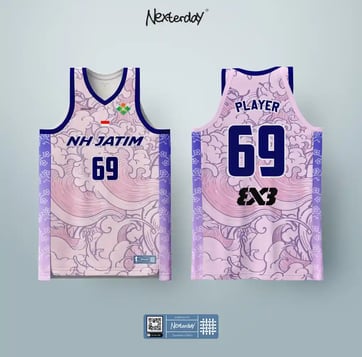 custom jersey basket