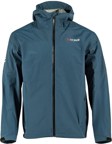  STORMR Men's Nano Waterproof Windproof Breathable Lightweight Fully Seam-Sealed Fishing Jacket with Adjustable Hood