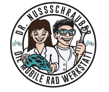 Dr Nussschrauber mobile Radwerkstatt Logo