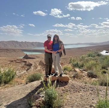Morocco tours Atlas Mountains scenery of waterfalls and dams