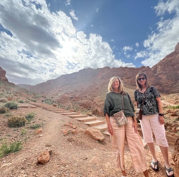 Morocco tours Atlas Mountains scenery of waterfalls and dams