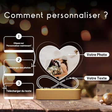 cadeau romantique personnalisée